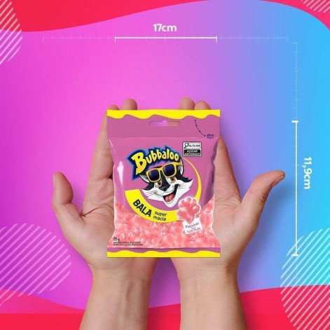 Bala Bubbaloo Tutti Frutti 75G