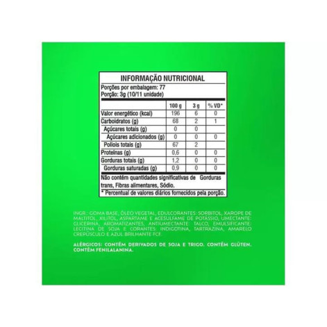 Trident Max Chiclete Sem Açúcar Menta Blueberry 16,5g Trident Max Chiclete Sem Açúcar Menta Blueberry 16,5g