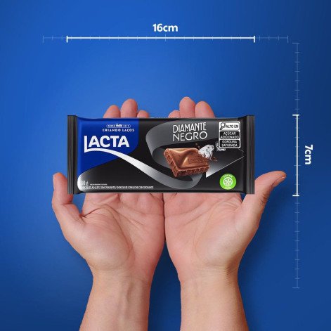 Chocolate Lacta Diamante Negro 80g