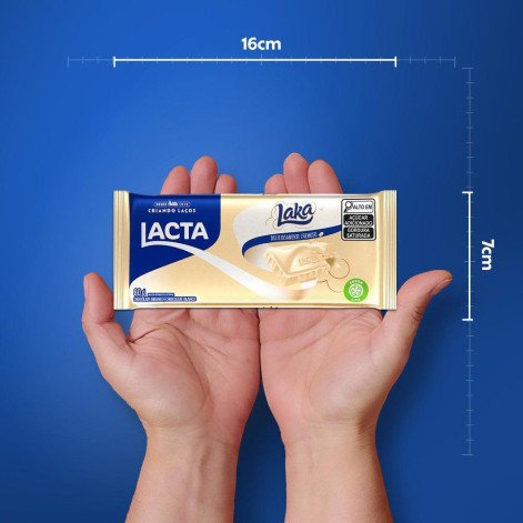Chocolate Barra Lacta Laka 80G