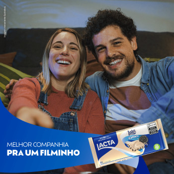 Chocolate Branco Lacta Laka Oreo 80g