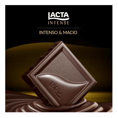 Chocolate Lacta Intense Amargo 60% Cacau Original 85g