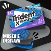 Goma De Mascar Trident XSenses Intense 26,6g Goma De Mascar Trident XSenses Intense 26,6g