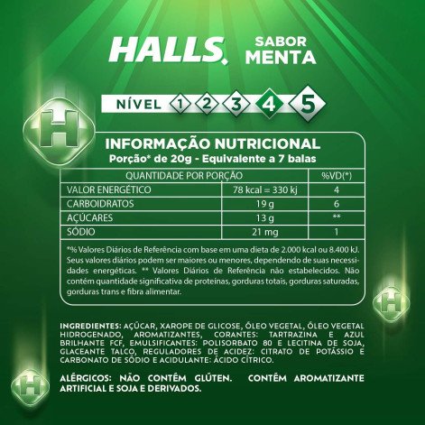 Bala Halls Menta 28G
