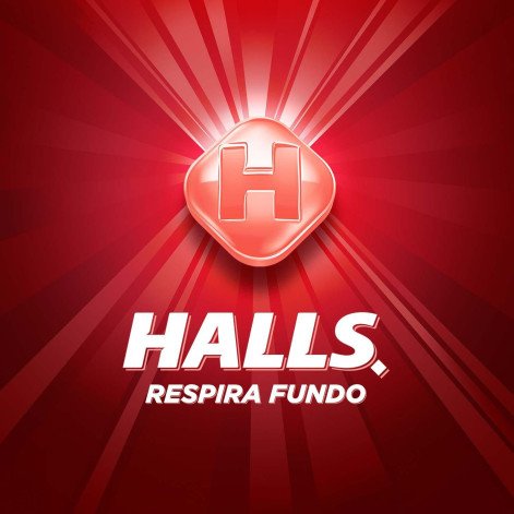 Bala Halls Morango 28G Bala Halls Morango 28G