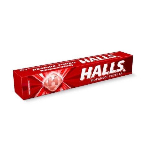 Bala Halls Morango 28G Bala Halls Morango 28G