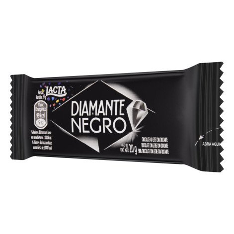 Chocolhate Lacta Diamante Negro 20G
