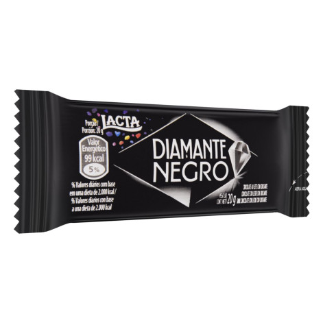 Chocolhate Lacta Diamante Negro 20G