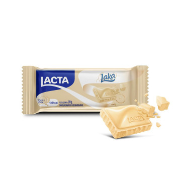 Chocolate Lacta Laka Branco 20G