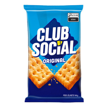 Biscoito Salgado Club Social Original 141g