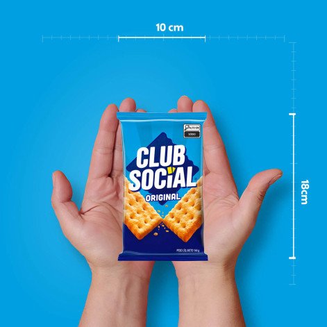 Biscoito Salgado Club Social Original 141g