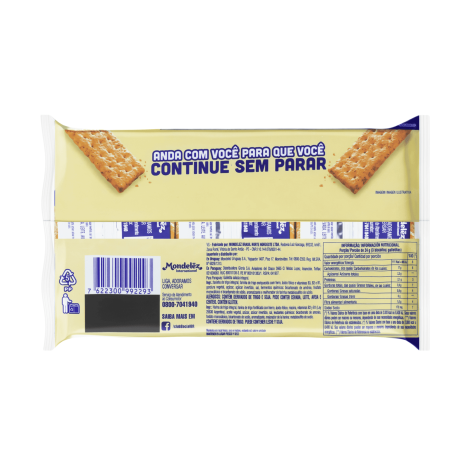 Biscoito Salgado Club Social Integral Tradicional 144g