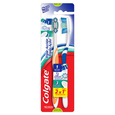 Pack Escova Dental Colg Tripla Acao L2P1(Clg)