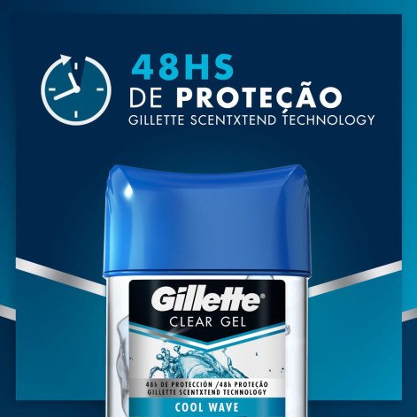 Gel Clear Gillette Cool Wa 82G