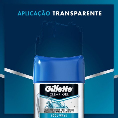 Gel Clear Gillette Cool Wa 82G