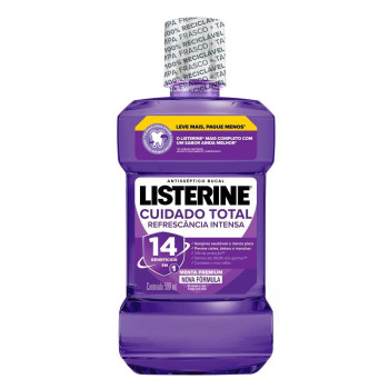 Solução bucal Listerine 500mL Cuidado Total