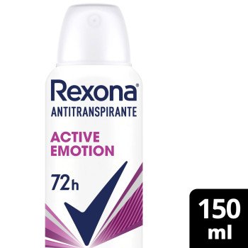 Desodorante Aerosol Rexona Fem Active Emotion 150ML Desodorante Aerosol Rexona Fem Active Emotion 150ML
