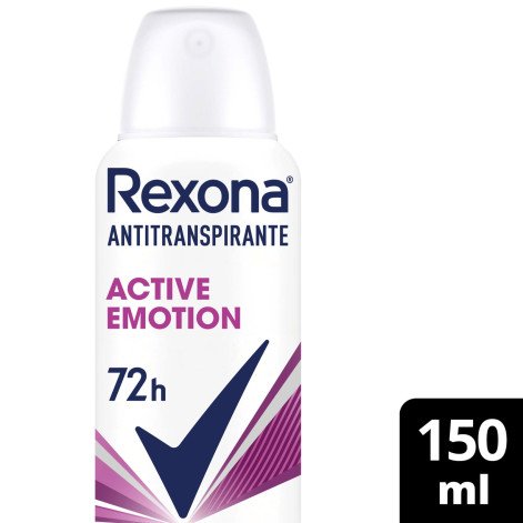 Desodorante Aerosol Rexona Fem Active Emotion 150ML