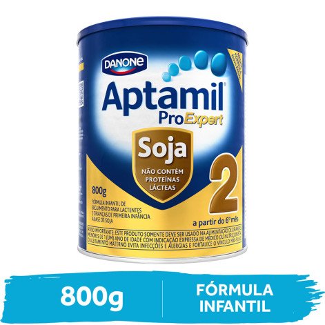 Fórmula Infantil Aptamil Soja 2  0-12 Meses 800g