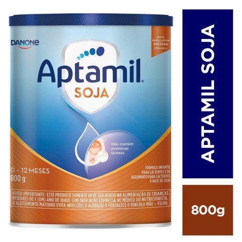 Fórmula Infantil Aptamil Soja 2  0-12 Meses 800g