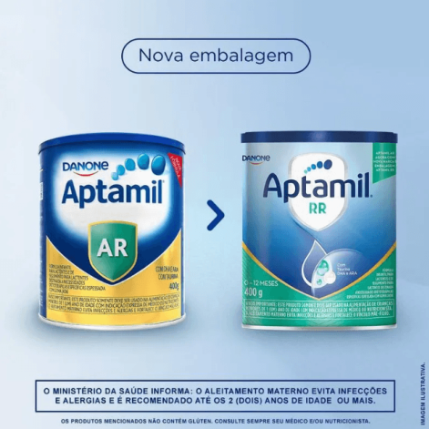 Fórmula Infantil Aptamil RR 0 à 12 meses - 400g