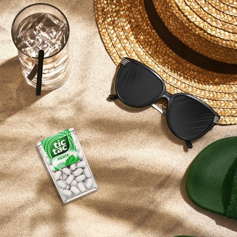 Pastilha Tic Tac Menta 49g