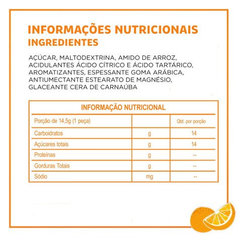 Tic Tac Pastilhas Sabor Laranja 49g Tic Tac Pastilhas Sabor Laranja 49g