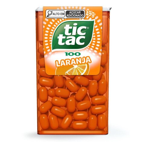Tic Tac Pastilhas Sabor Laranja 49g Tic Tac Pastilhas Sabor Laranja 49g