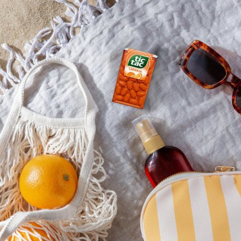 Tic Tac Pastilhas Sabor Laranja 49g Tic Tac Pastilhas Sabor Laranja 49g