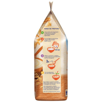 Cereal Infantil Nestlé Mucilon Arroz e Aveia 230g