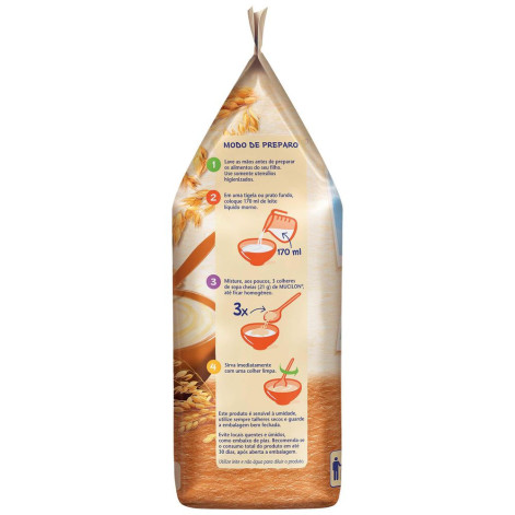 Cereal Infantil Nestlé Mucilon Arroz e Aveia 230g