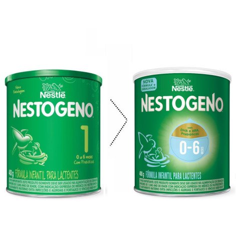 Fórmula Infantil Nestogeno 0 a 6 meses - 400g