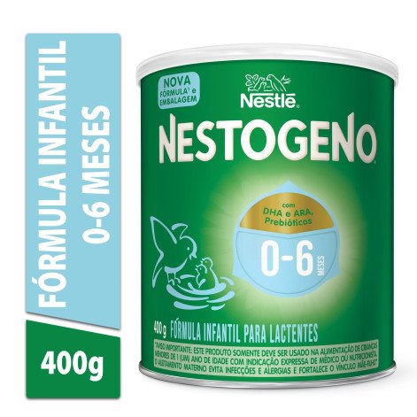 Fórmula Infantil Nestogeno 0 a 6 meses - 400g