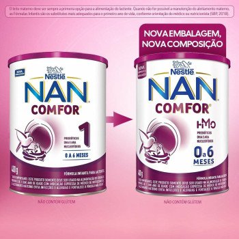 Fórmula Infantil NAN Comfor HMO de 0 a 6 Meses 400g Fórmula Infantil NAN Comfor HMO de 0 a 6 Meses 400g