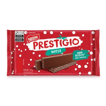 Biscoito Wafer Nestlé Prestígio 110g