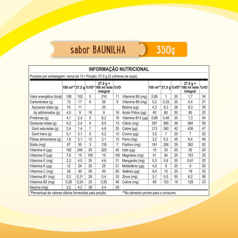 Complemento Alimentar Infantil Nutren Kids Sabor Baunilha 350g Complemento Alimentar Infantil Nutren Kids Sabor Baunilha 350g