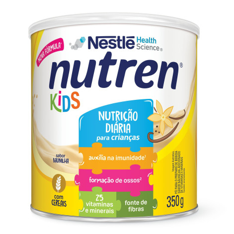 Complemento Alimentar Infantil Nutren Kids Sabor Baunilha 350g Complemento Alimentar Infantil Nutren Kids Sabor Baunilha 350g