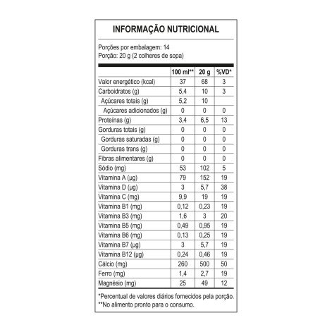 Leite em Pó Desnatado Molico Total Cálcio 280g Leite em Pó Desnatado Molico Total Cálcio 280g
