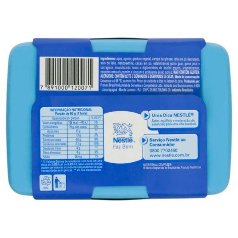 Sorvete Nestlé Exclusivo Napolitano Especialidades 1,5 Litros