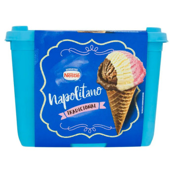 Sorvete Nestlé Exclusivo Napolitano Especialidades 1,5 Litros