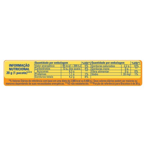 Cookie PASSATEMPO Leite com Gotas de Chocolate 60g