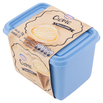 Sorvete Nestlé Tradicional Creme 1,5 Litros