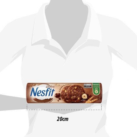 Biscoito Nestlé Nesfit Cacau e Avelã 140g