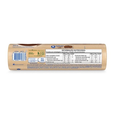 Biscoito Nesfit Nestlé Sabor Cacau e Cereais 160g