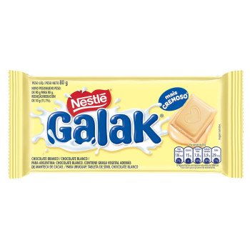 Chocolate Nestlé GALAK Branco 80g