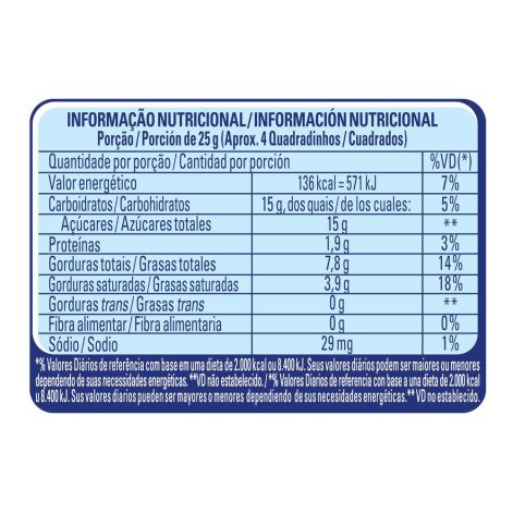 Chocolate Nestlé GALAK Branco 80g