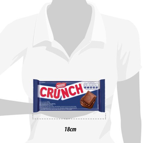 Chocolate Nestlé Crunch Ao Leite 80g