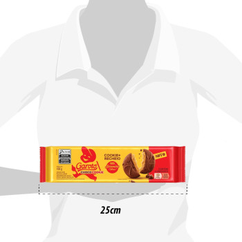 Biscoito Nestlé Chococookie Serenata de Amor Recheado Castanha-de-Caju 100g