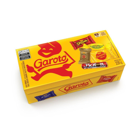 Caixa de Bombom Garoto Sortido 220g