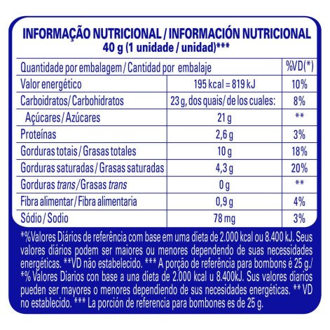 Chocolate Nestle Charge 40G